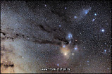 Antares-Region im Sternbild Skorpion